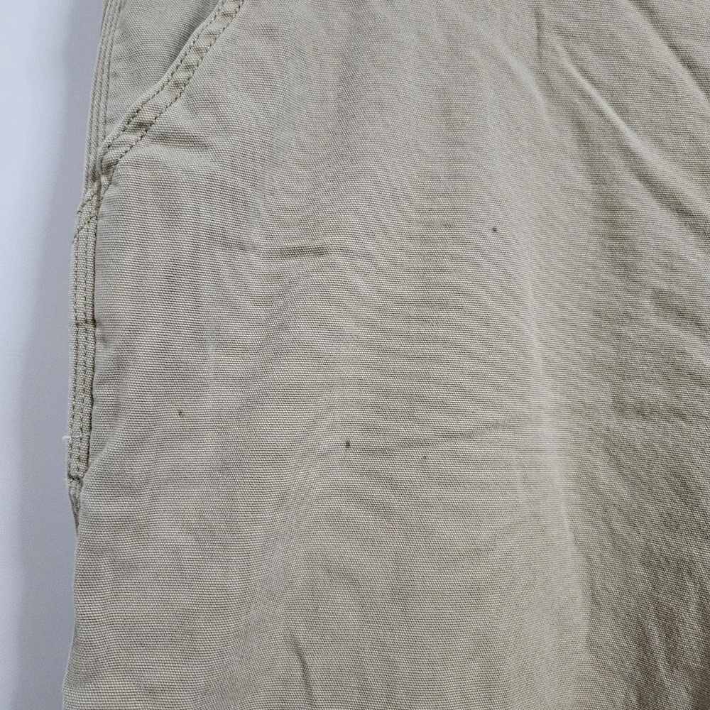 Carhartt Work Pant Mens 40x32 Tan Rugged Flex Relaxed Fit Canvas Outdoor Blemish